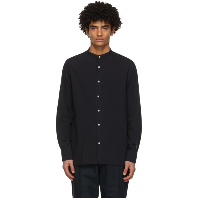 OFFICINE GENERALE BLACK GASTON SHIRT