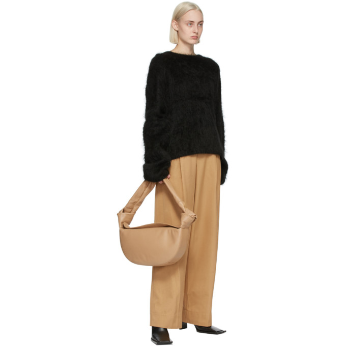 LITTLE LIFFNER TAN DOUBLE KNOT BAG