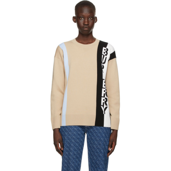 BURBERRY BEIGE WOOL KADEY SWEATER