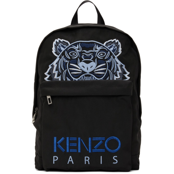 Click to view more detailed imagery on our partner's website Kenzo Kampus Tiger Black Mini Backpack