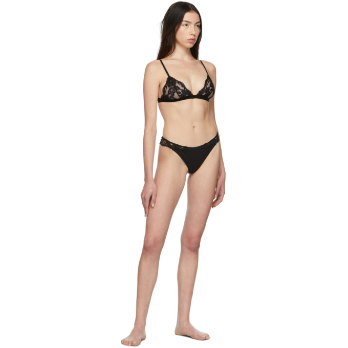 La Perla Souple Slip Donna Perizoma Thong In Black