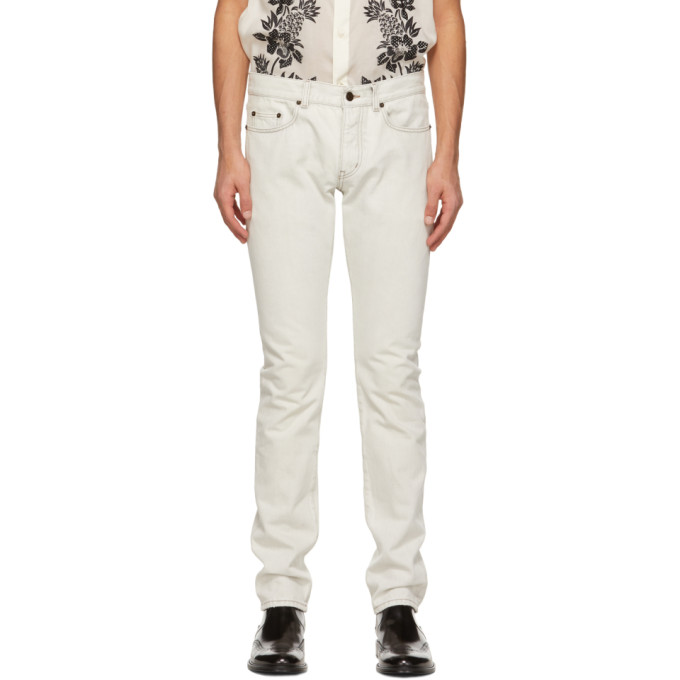Saint Laurent Contrast-stitching 