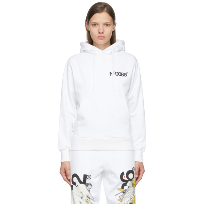 AITOR THROUPS THEDSA WHITE 'N.0086' HOODIE