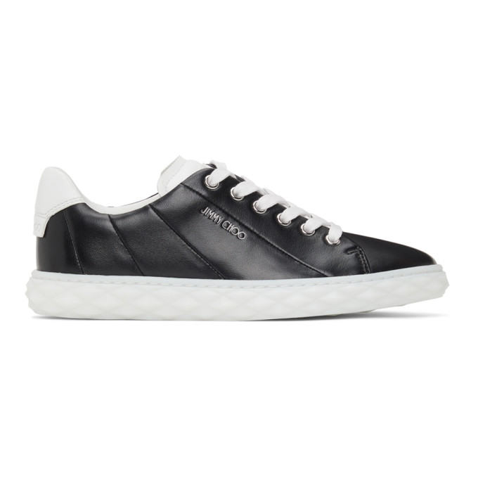 JIMMY CHOO BLACK DIAMOND LIGHT SNEAKERS