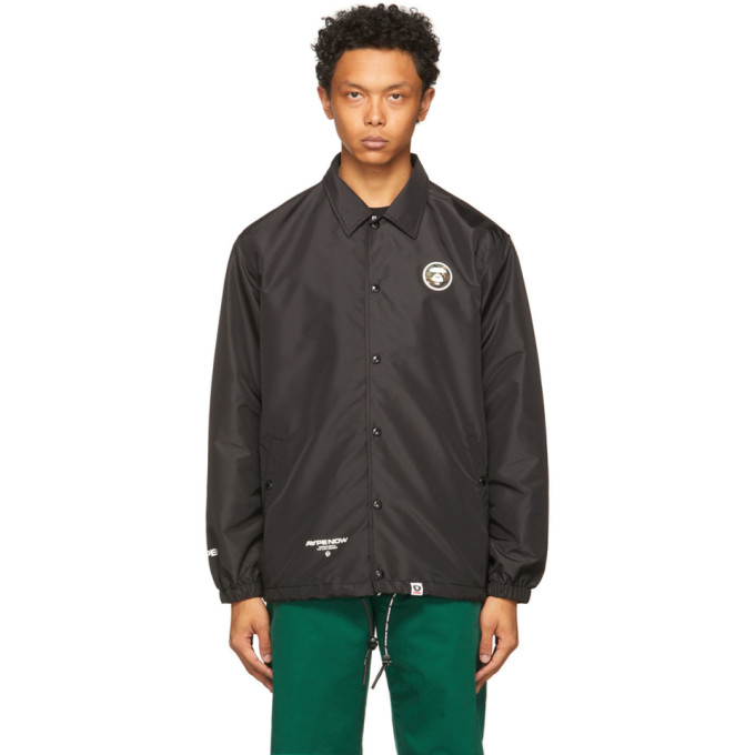 Aape By A Bathing Ape Black One Point Jacket