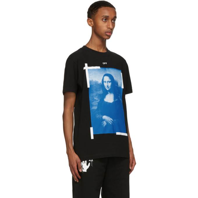 OFF-WHITE OFF-WHITE BLACK MONA LISA T-SHIRT