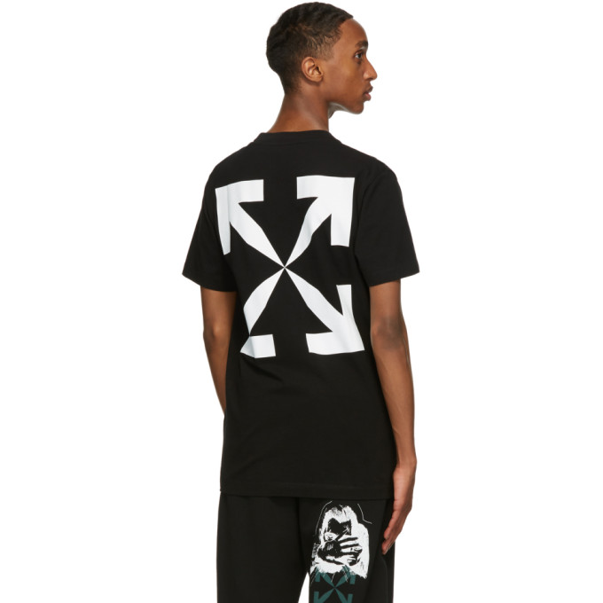 OFF-WHITE OFF-WHITE BLACK MONA LISA T-SHIRT