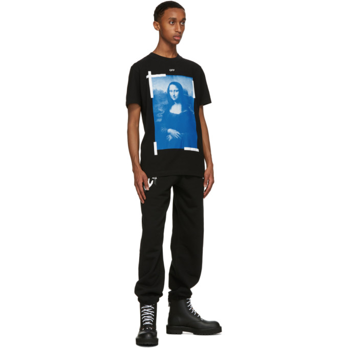 OFF-WHITE OFF-WHITE BLACK MONA LISA T-SHIRT