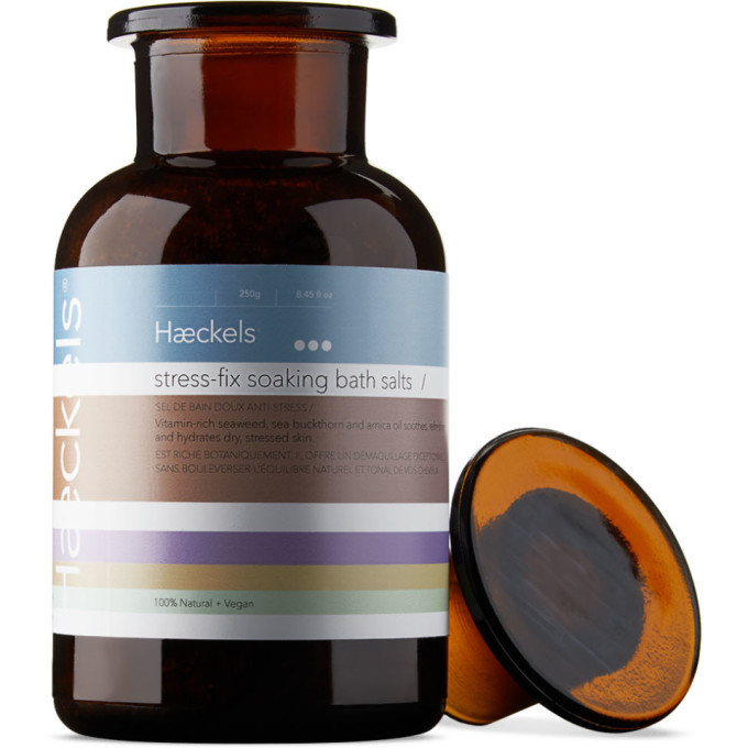 Shop Haeckels Stress-fix Soaking Bath Salts, 250 ml
