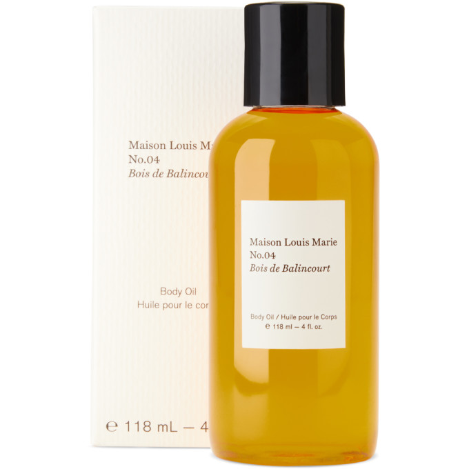 Shop Maison Louis Marie No. 04 Bois De Balincourt Body Oil, 118 ml In -