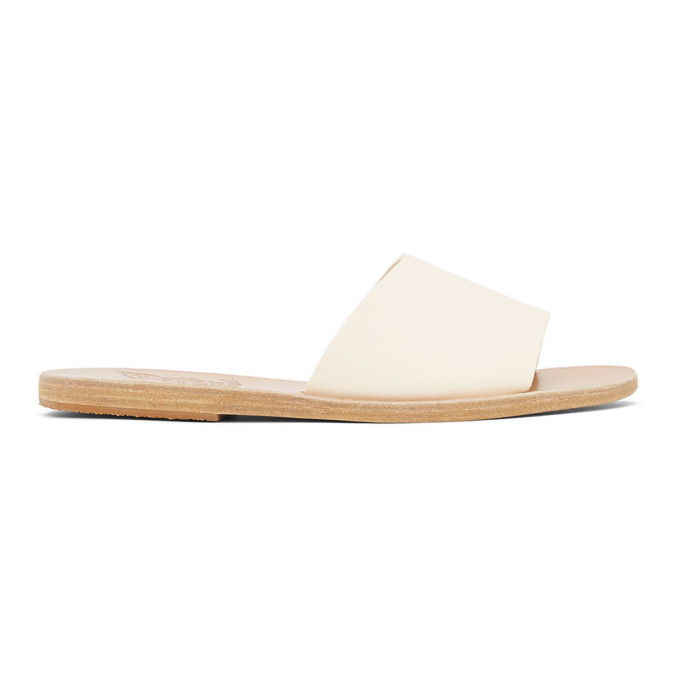 Click to view more detailed imagery on our partner's website Ancient Greek Sandals Off-white Taygete Sandals In Off White