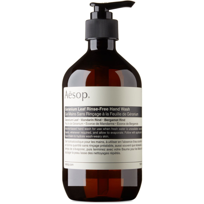 Aesop Geranium Leaf Rinse-free Hand Wash, 500 ml In 93199440288