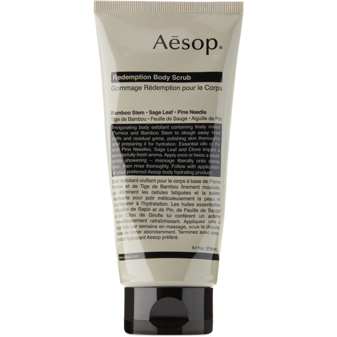 Shop Aesop Redemption Body Scrub, 180ml In N/a