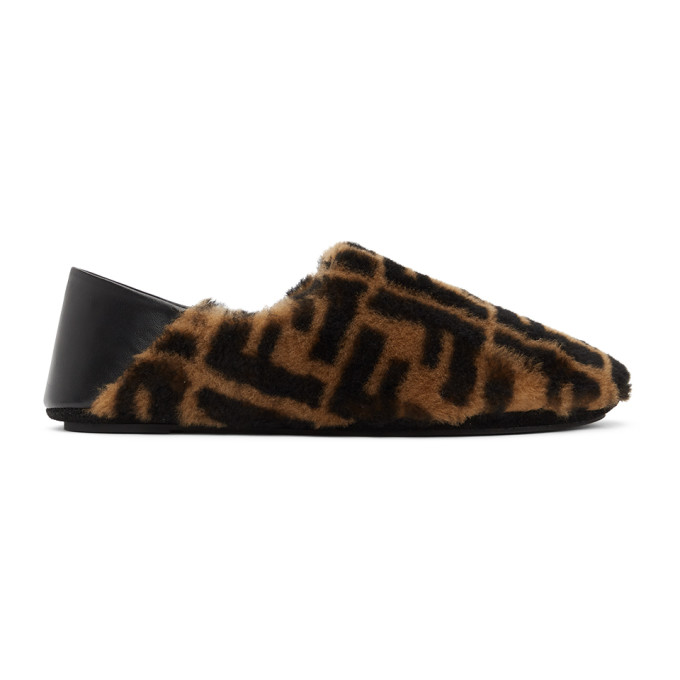 fendi slippers fur