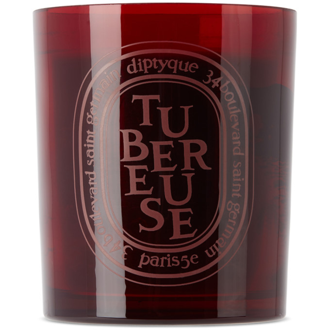 DIPTYQUE RED TUBÉREUSE CANDLE, 300 G