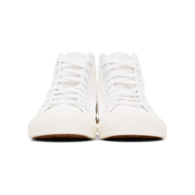 ADIDAS ORIGINALS ADIDAS ORIGINALS WHITE NIZZA HI SNEAKERS