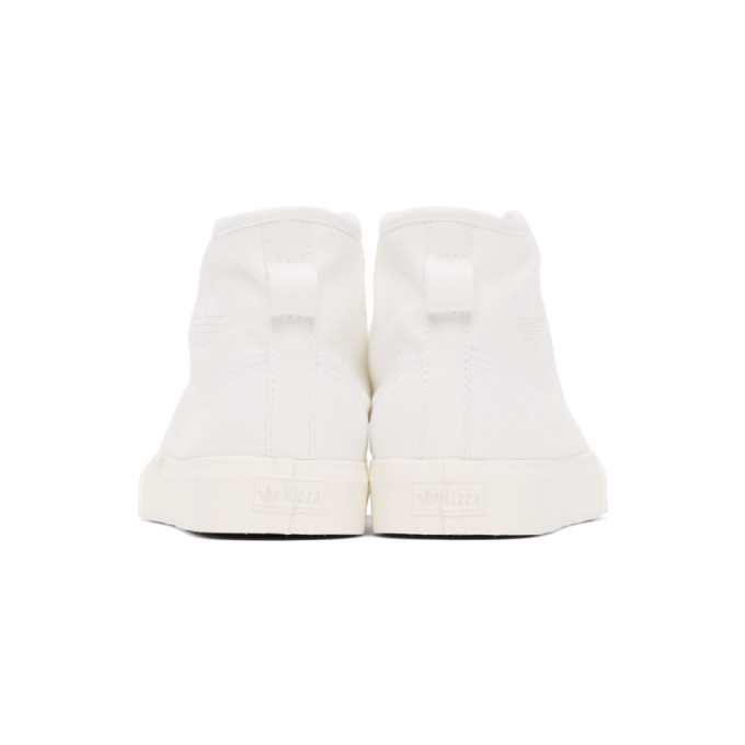 ADIDAS ORIGINALS ADIDAS ORIGINALS WHITE NIZZA HI SNEAKERS