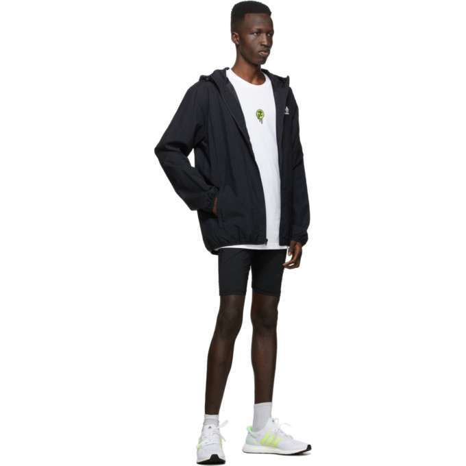 ADIDAS ORIGINALS ADIDAS ORIGINALS WHITE AND GREEN ULTRABOOST DNA SNEAKERS