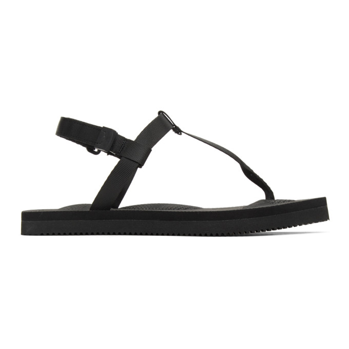 SUICOKE BLACK COKO SANDALS