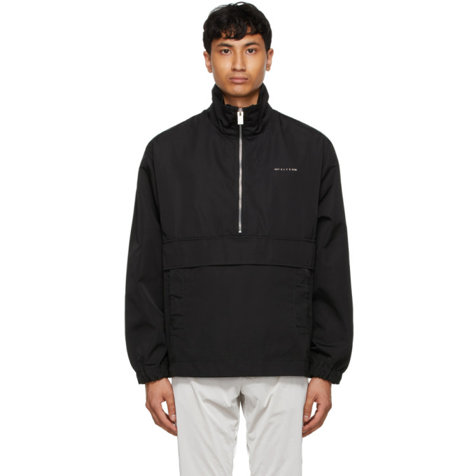 ALYX BLACK TRACK WINDBREAKER JACKET