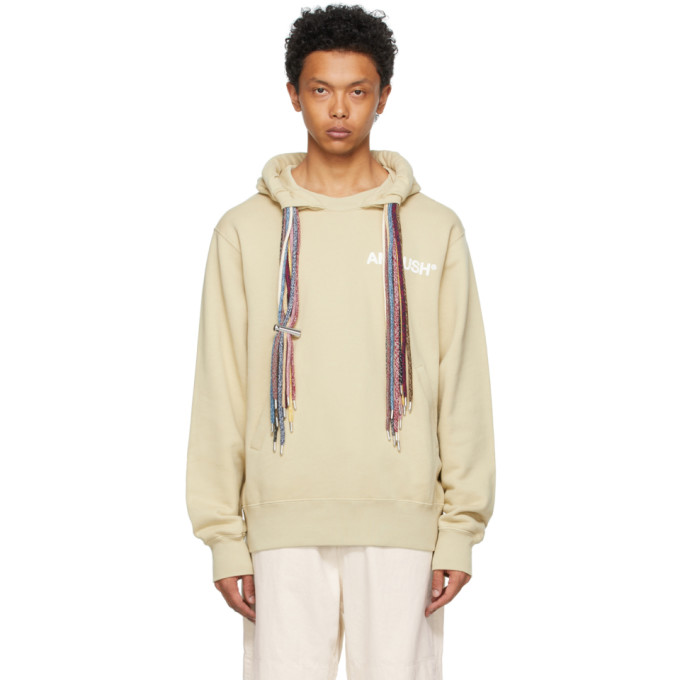 AMBUSH BEIGE MULTICORD HOODIE