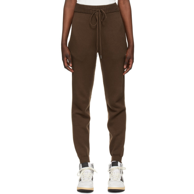 Rhude Brown Laze Lounge Pants In 0036 Brown