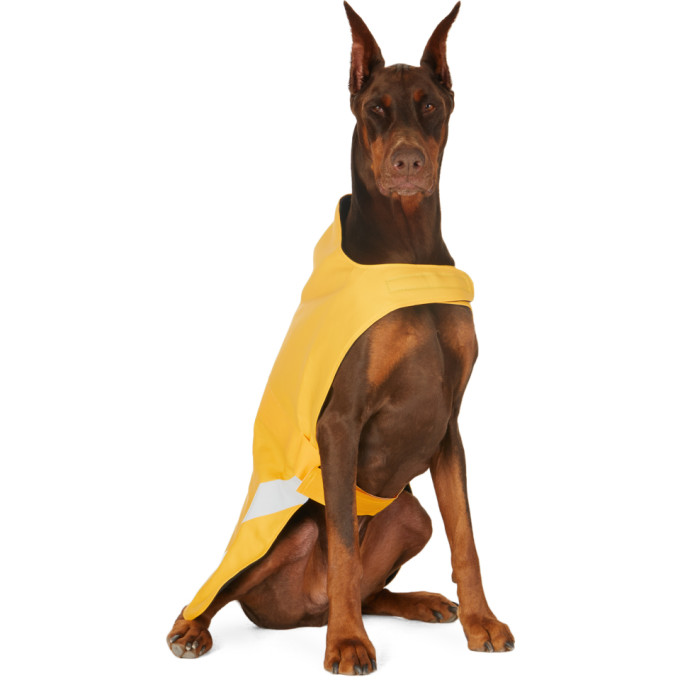 Stutterheim Ssense Exclusive Yellow Lightweight Dog Raincoat