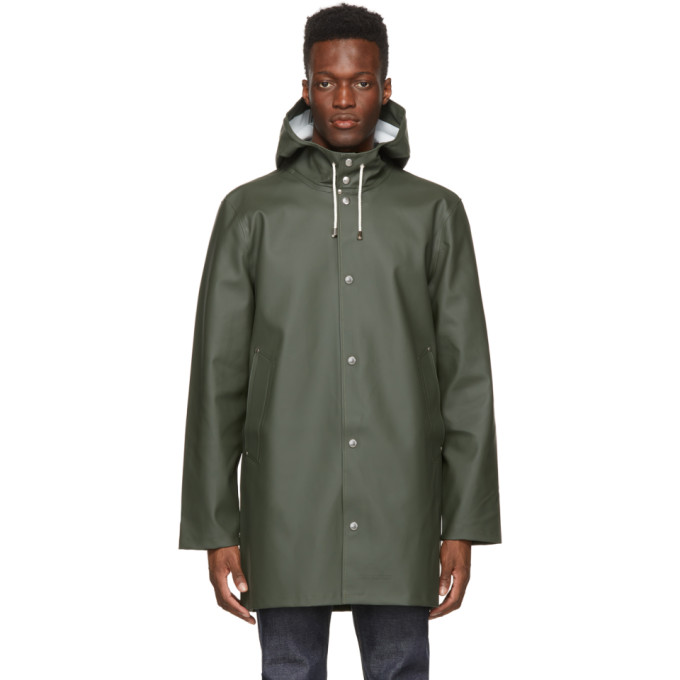 STUTTERHEIM GREEN STOCKHOLM RAINCOAT