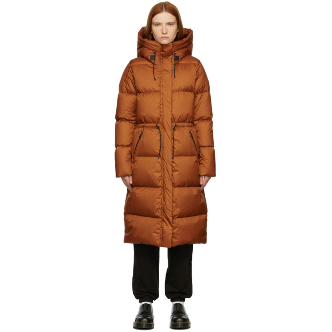 Mackage Orange Down Ishani Coat In Cognac | ModeSens