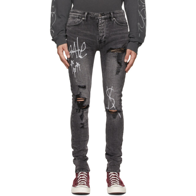 Ksubi Ssense Exclusive Black Van Winkle 