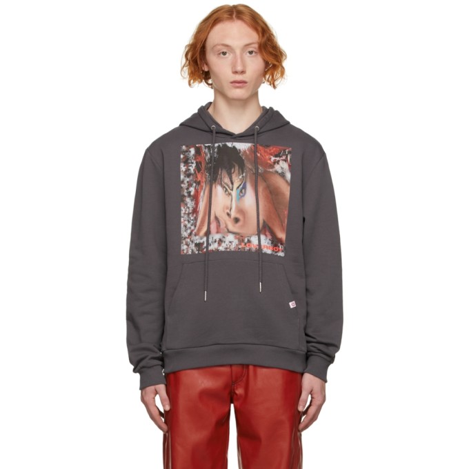 CHARLES JEFFREY LOVERBOY GREY BASECAMP HOODIE