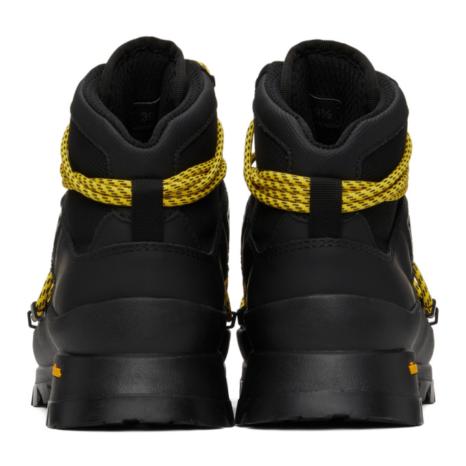 Shop Moncler Black Glacier Boots In 999 Black