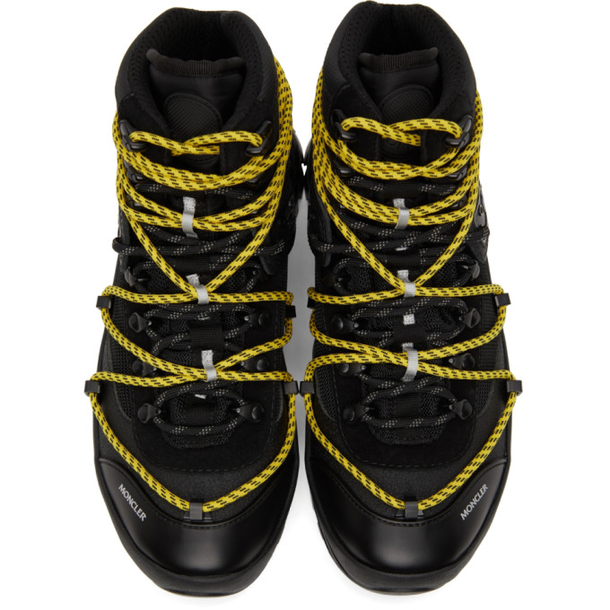 Shop Moncler Black Glacier Boots In 999 Black