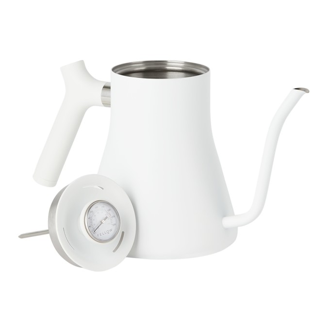 Shop Fellow White Stagg Pour-over Kettle, 1 L In Matte White