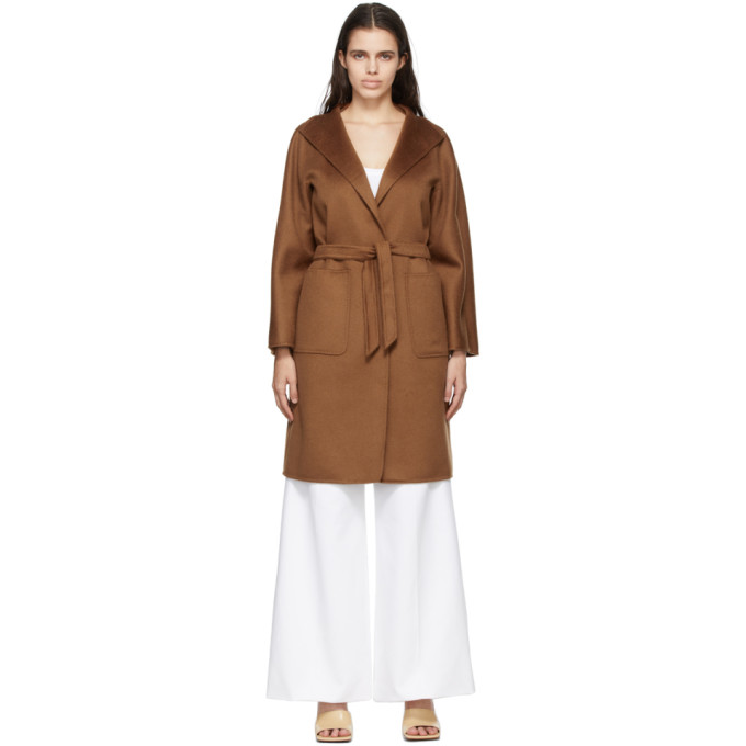 max mara lilia belted cashmere coat