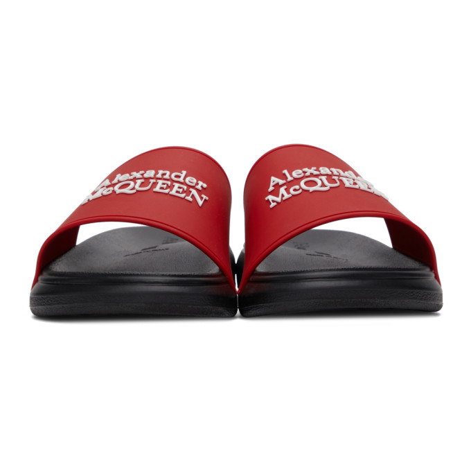 alexander mcqueen sliders mens