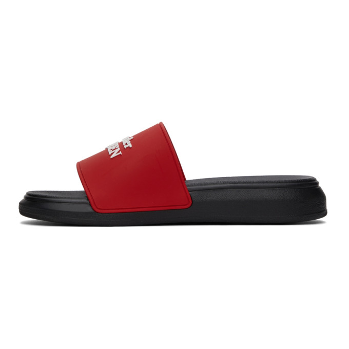 alexander mcqueen sliders mens