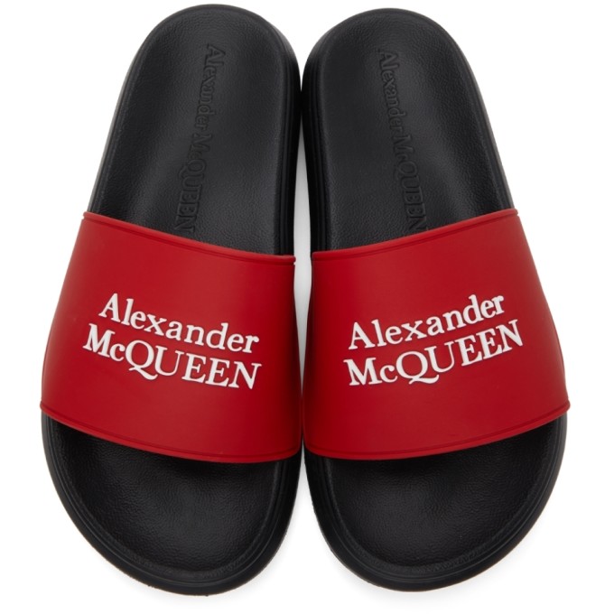 alexander mcqueen sliders mens