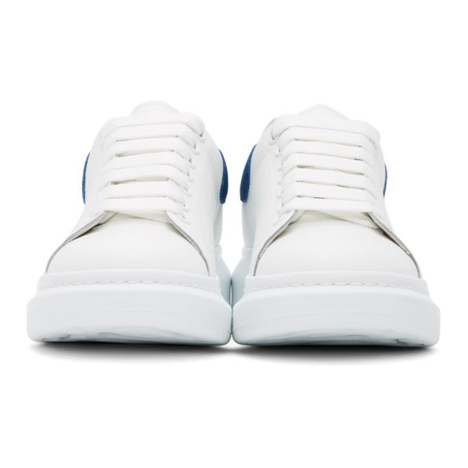 Buy Alexander McQueen Oversized Sneaker 'White Paris Blue