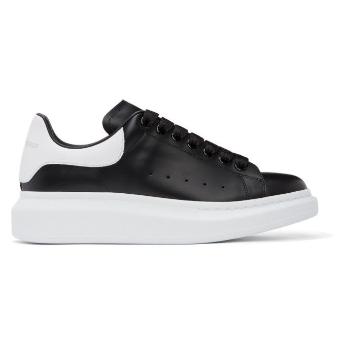 Alexander Mcqueen Black & White Sneakers 1070 Black/white | ModeSens