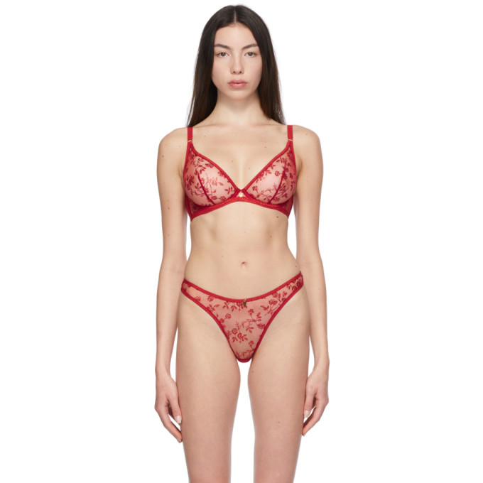 AGENT PROVOCATEUR RED ZADI BRA