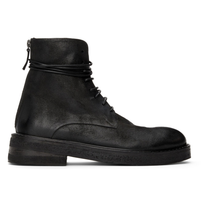 Shop Marsèll Black Parrucca Boots