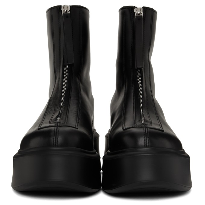 Shop The Row Black Zipped 1 Boots