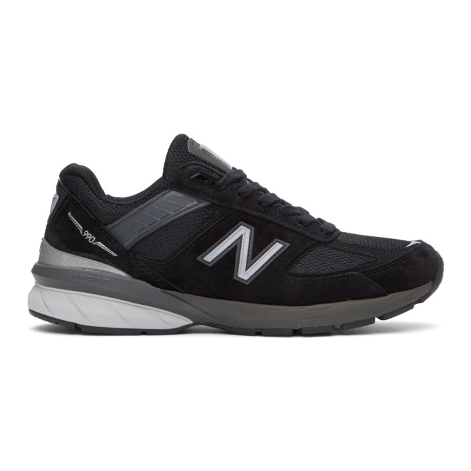 NEW BALANCE BLACK MADE IN US 990 V5 SNEAKERS