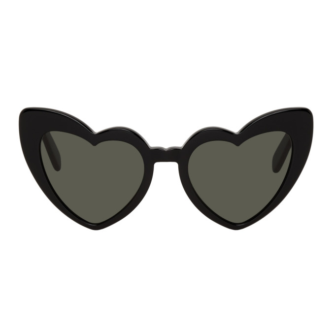 Click to view more detailed imagery on our partner's website Saint Laurent Black Sl 181 Loulou Sunglasses In 001 Black