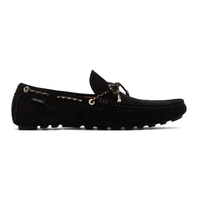 PS BY PAUL SMITH BLACK SPRINGFIELD LOAFERS