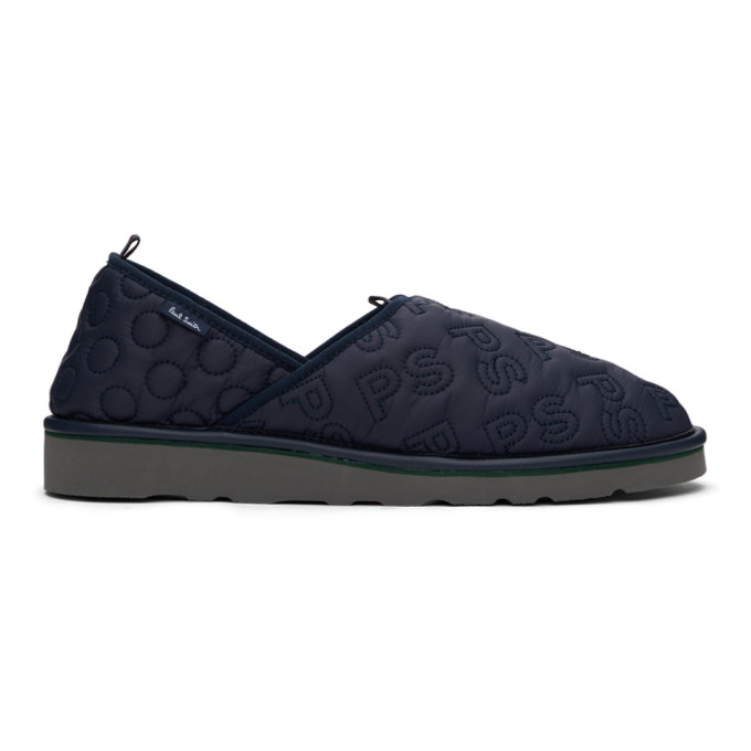 PS BY PAUL SMITH NAVY PETZEL LOAFERS