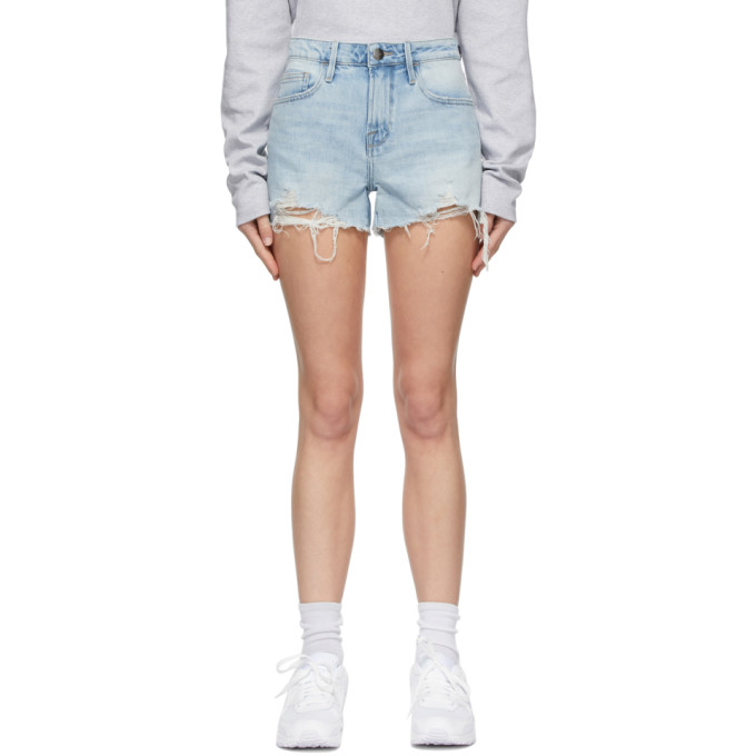 FRAME BLUE 'LE GRAND GARCON' SHORTS