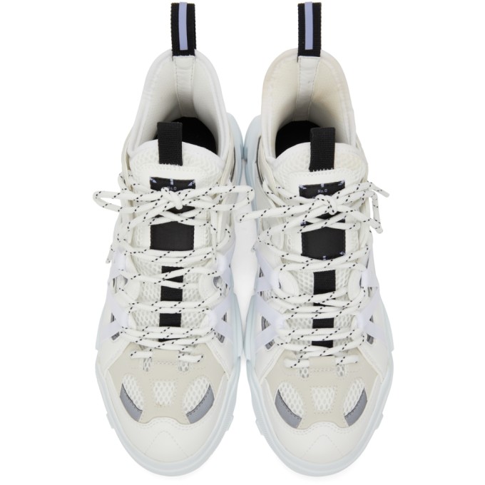 Mcq By Alexander Mcqueen Man Icon Zero Orbyt Descender 2.0 Sneakers In 9000 White