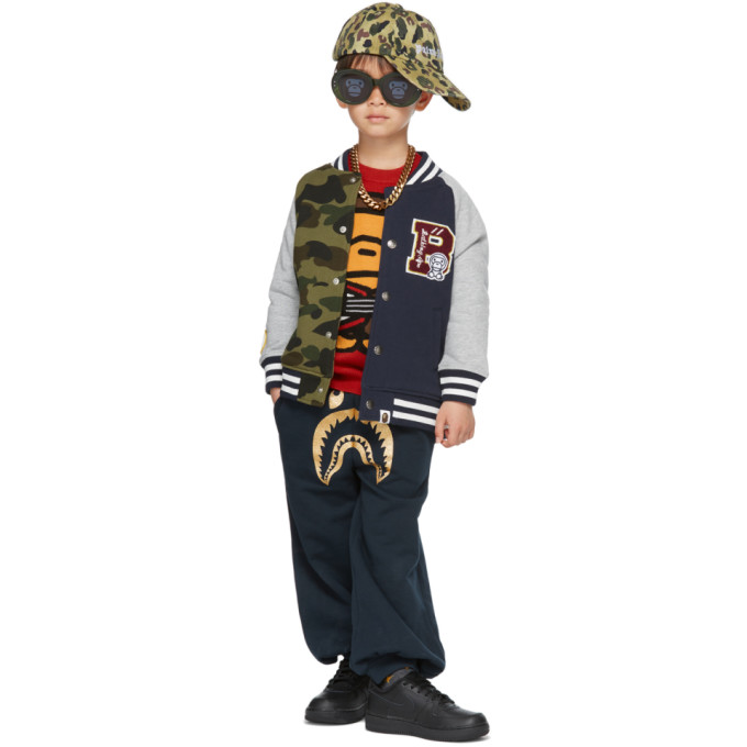 color block varsity jacket